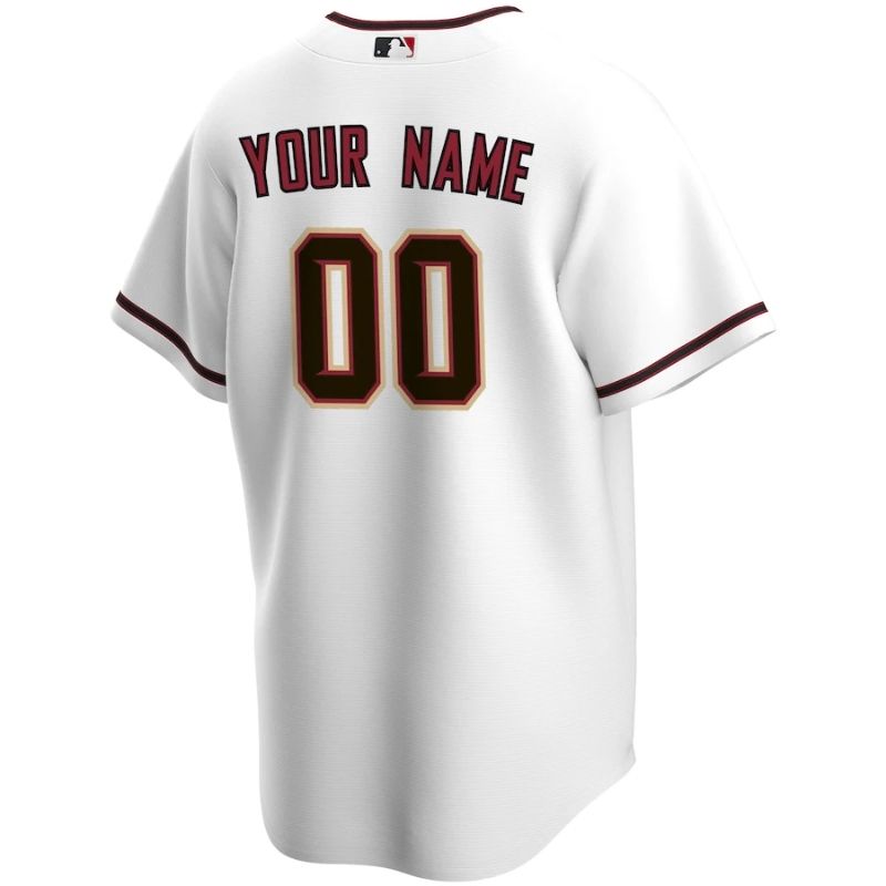 All Players Arizona Diamondbacks 202122 Home Custom Jersey - White