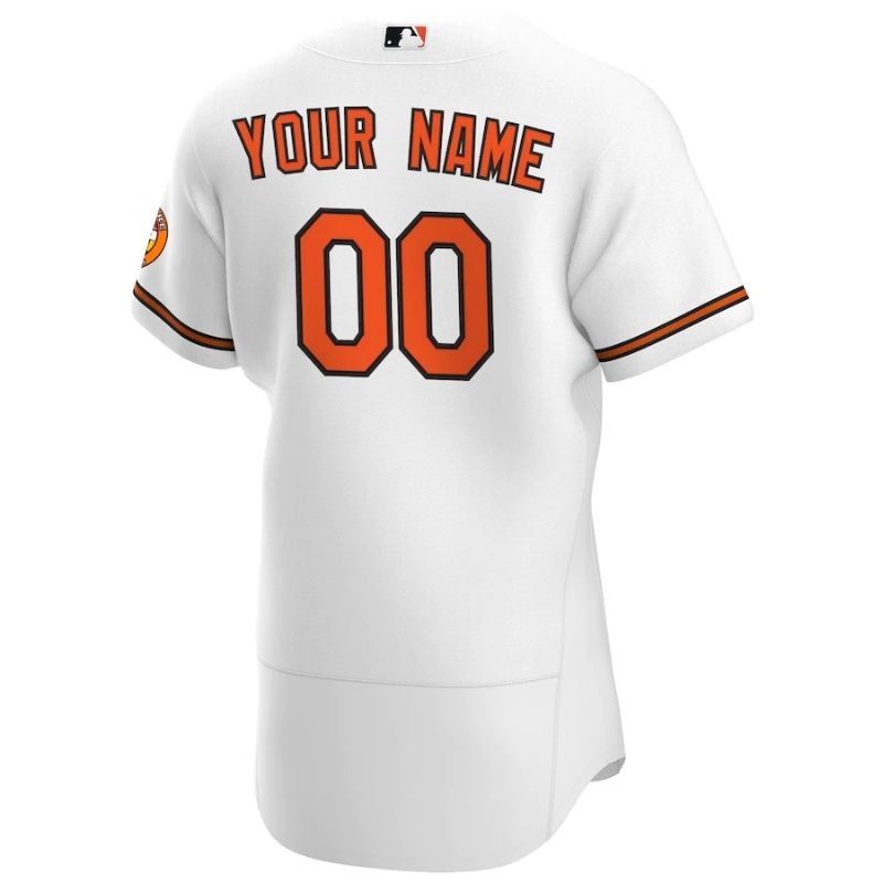 All Players Baltimore Orioles 202122 Home Custom Jersey - White