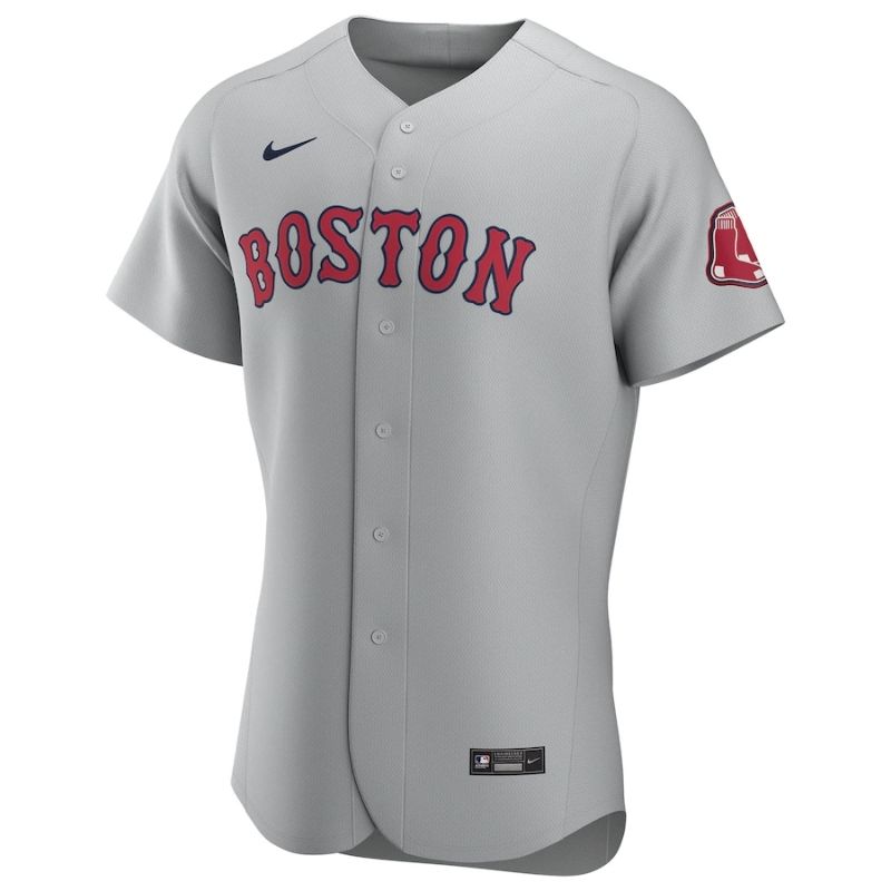 All Players Boston Red Sox 202122 Home Custom Jersey - Gray