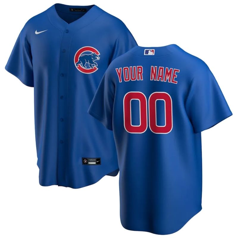 All Players Chicago Cubs 202122 Home Custom Jersey - Royal