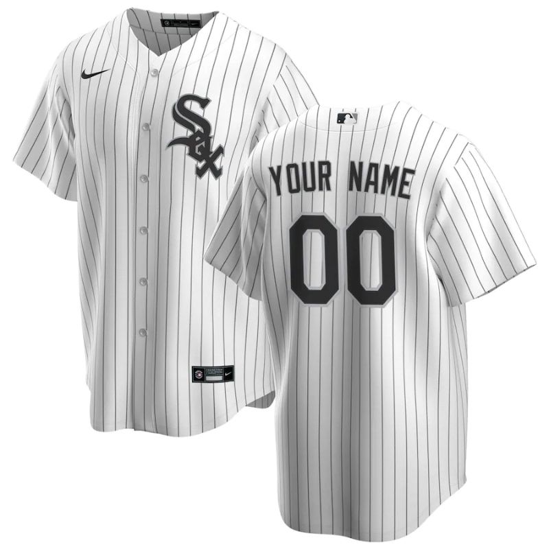 All Players Chicago White Sox 202122 Home Custom Jersey - White