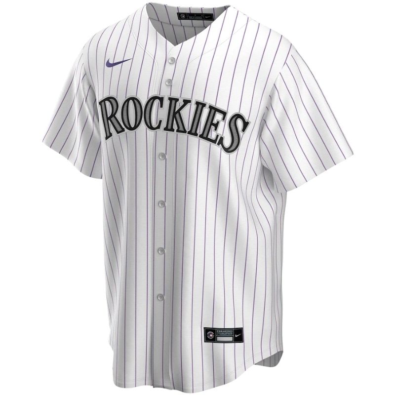 All Players Colorado Rockies 202122 Home Custom Jersey - White