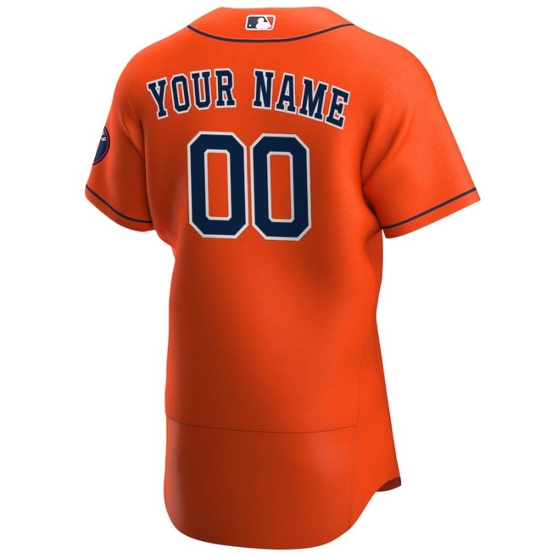 All Players Houston Astros 202122 Home Custom Jersey - White