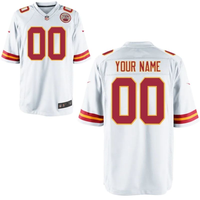 All Players Kansas City Chiefs 202122 Custom Jersey - White