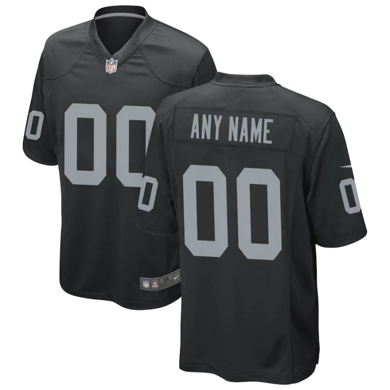 All Players Las Vegas Raiders 202122 Custom Jersey - Black