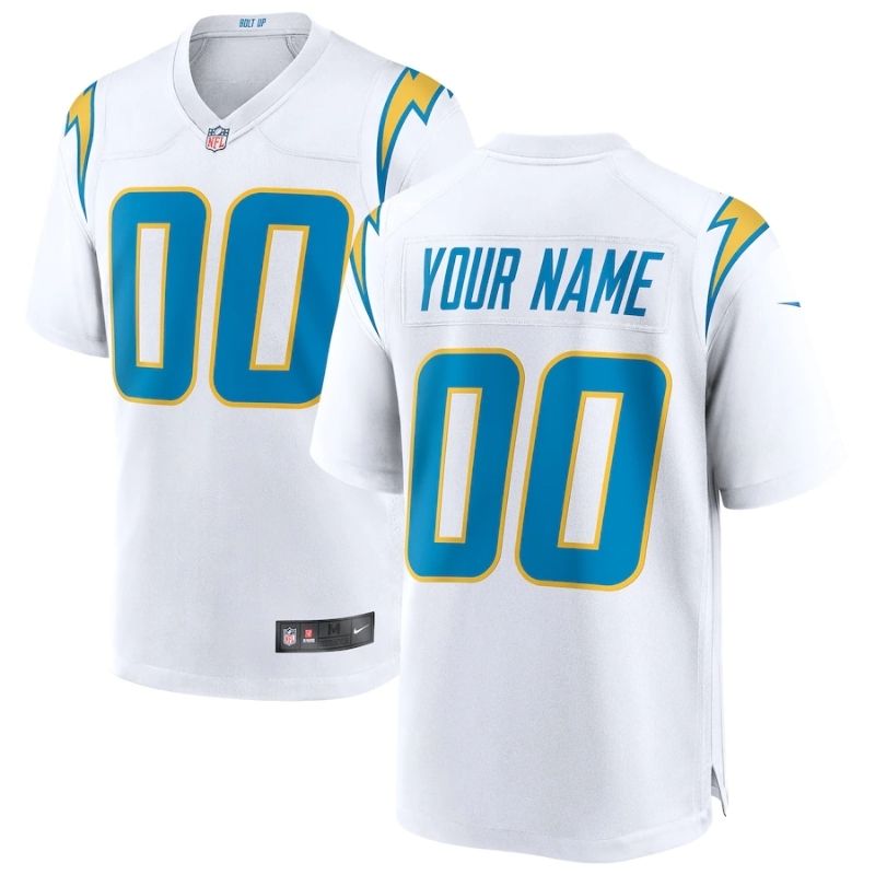 All Players Los Angeles Chargers 202122 Custom Jersey - White