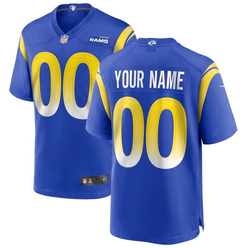 All Players Los Angeles Rams 202122 Custom Jersey - Blue