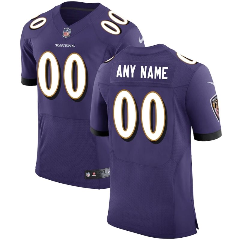 All Players Men's Baltimore Ravens 2021/22 Custom Jersey