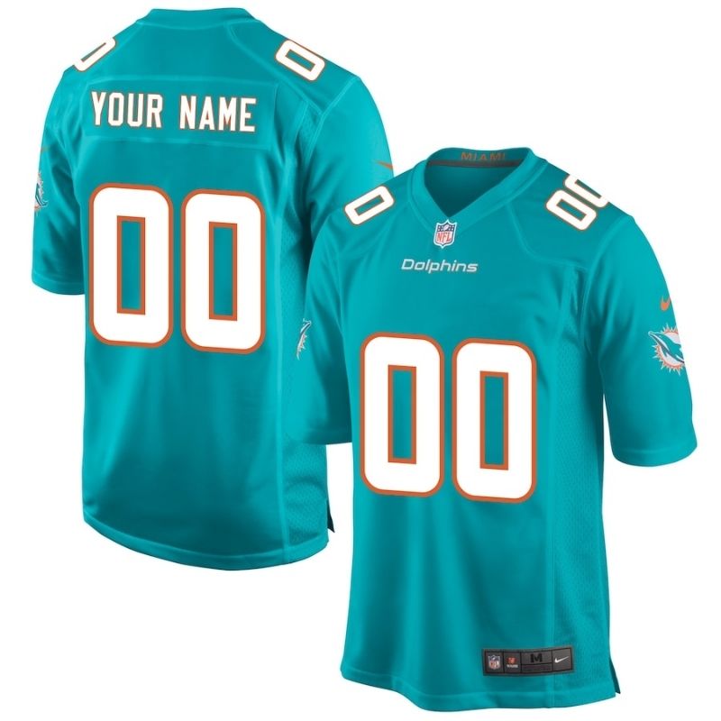 All Players Miami Dolphins 2021/22 Custom Jersey - Blue