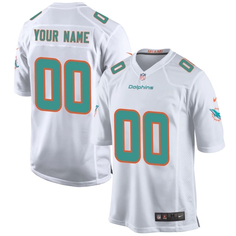 All Players Miami Dolphins 2021/22 Custom Jersey - Blue