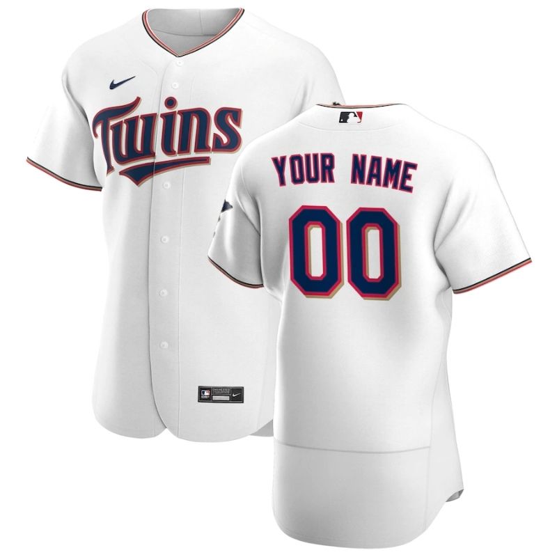 All Players Minnesota Twins 202122 Home Custom Jersey - Blue