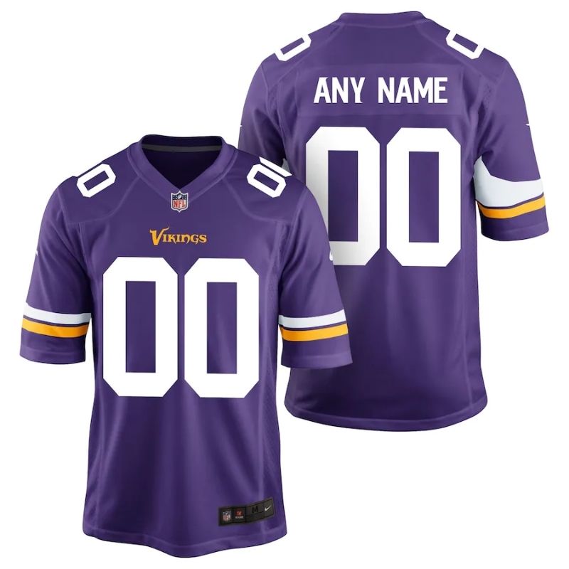 All Players Minnesota Vikings 202122 Custom Jersey - White