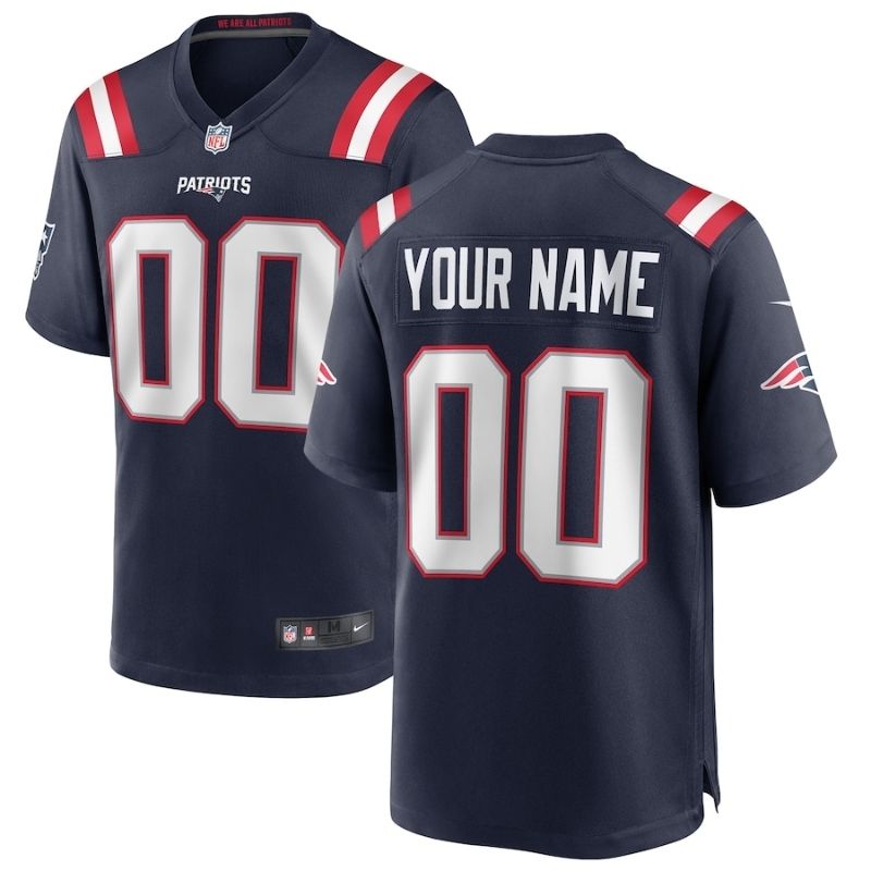 All Players New England Patriots 202122 Custom Jersey - White