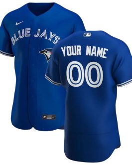 Toronto Blue Jays 2021/22 Home Custom Jersey – Royal