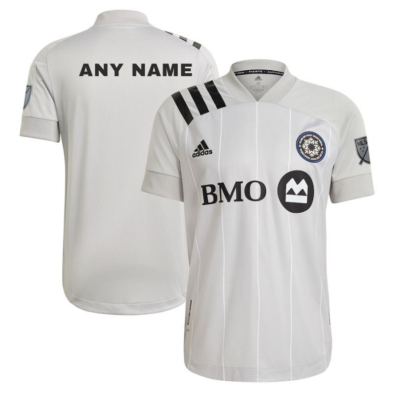 Men's CF Montréal Gray 2021 Secondary Jersey