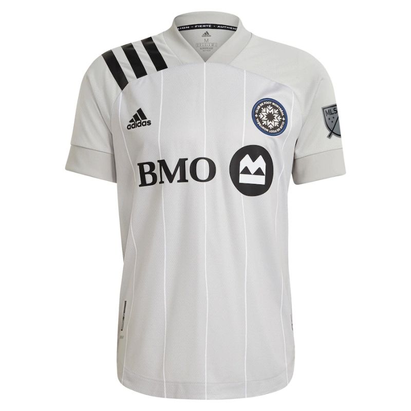 Men's CF Montréal Gray 2021 Secondary Jersey