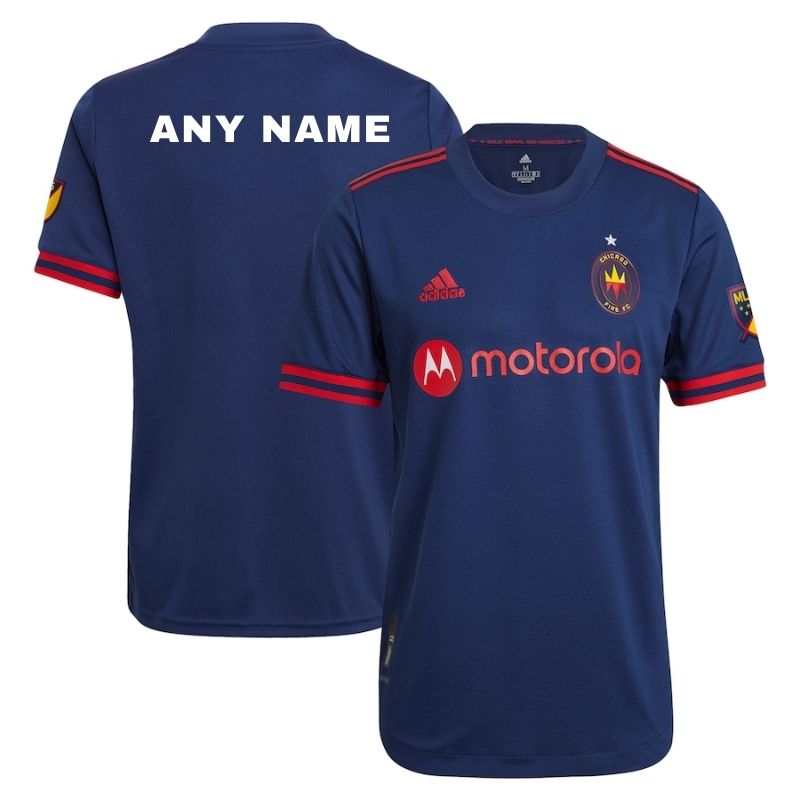 Men's Chicago Fire Navy 2021 Primary Replica Jersey