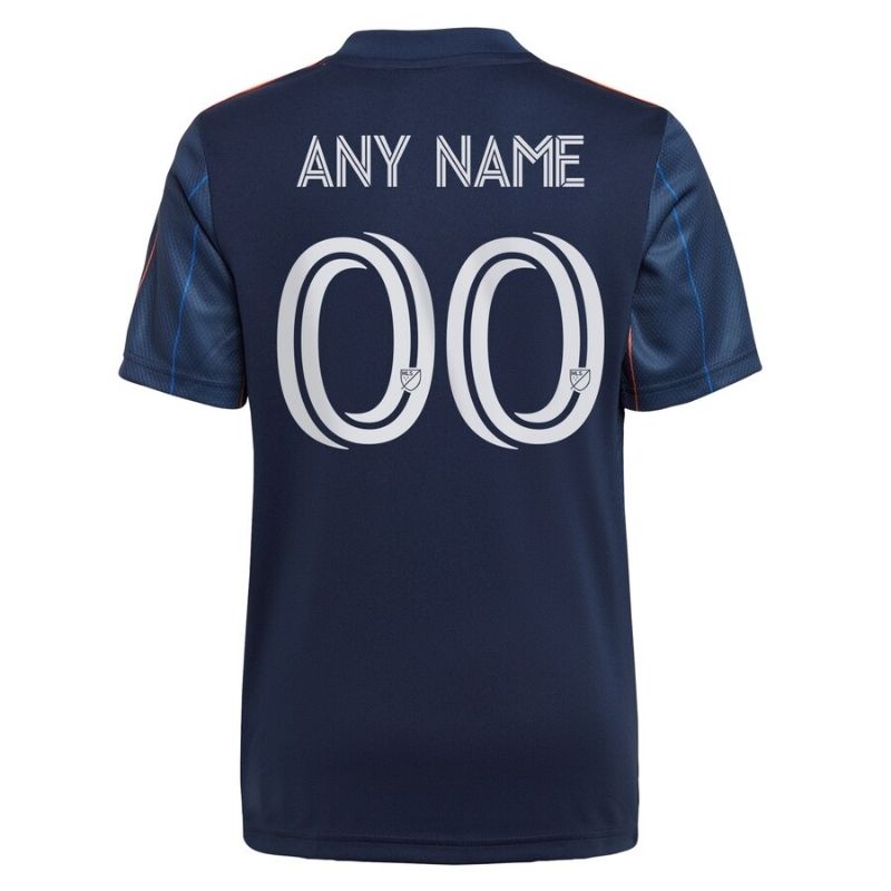 Men's FC Cincinnati Navy 2021 Primary Replica Custom Jersey