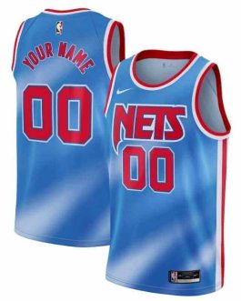 Brooklyn Nets 2021/22 Swingman Custom Jersey – Blue