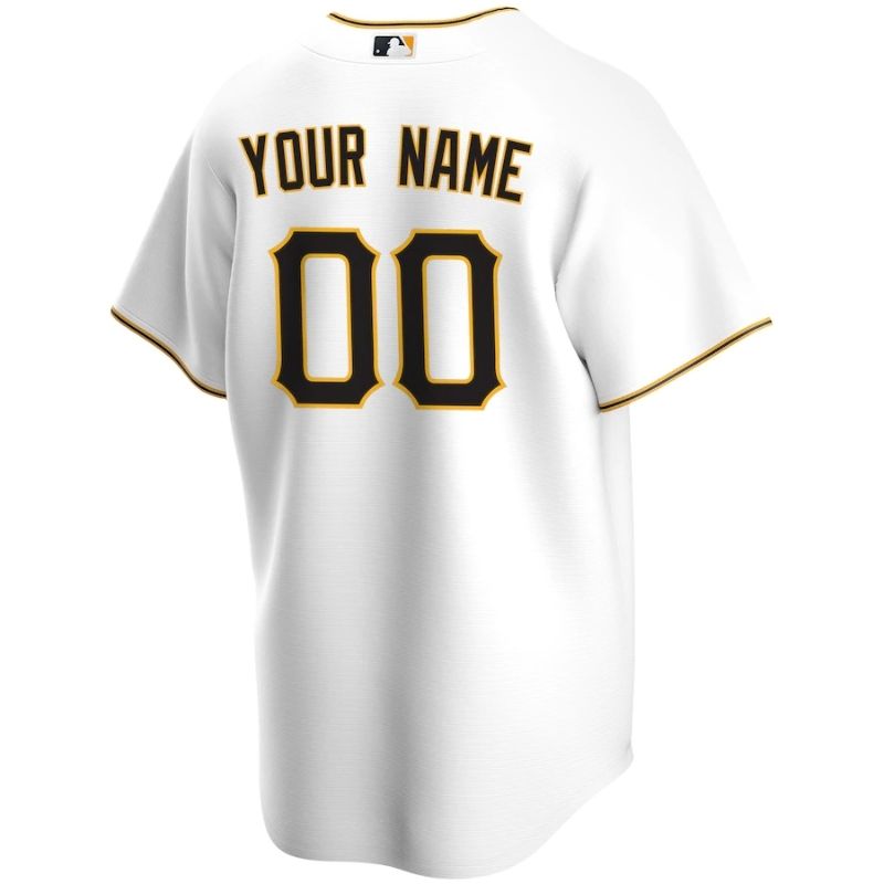 All Players Pittsburgh Pirates 202122 Home Custom Jersey