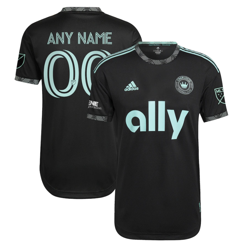 All Players Charlotte FC adidas 2022 Primary Custom Jersey - Blue