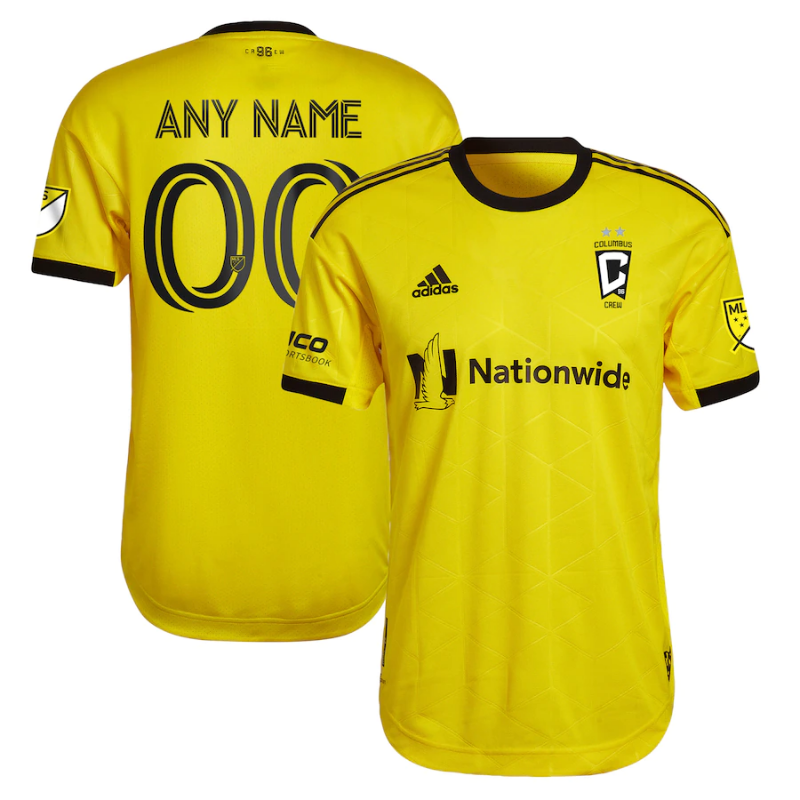 All Players Columbus Crew 202122 Custom Jersey - Yellow