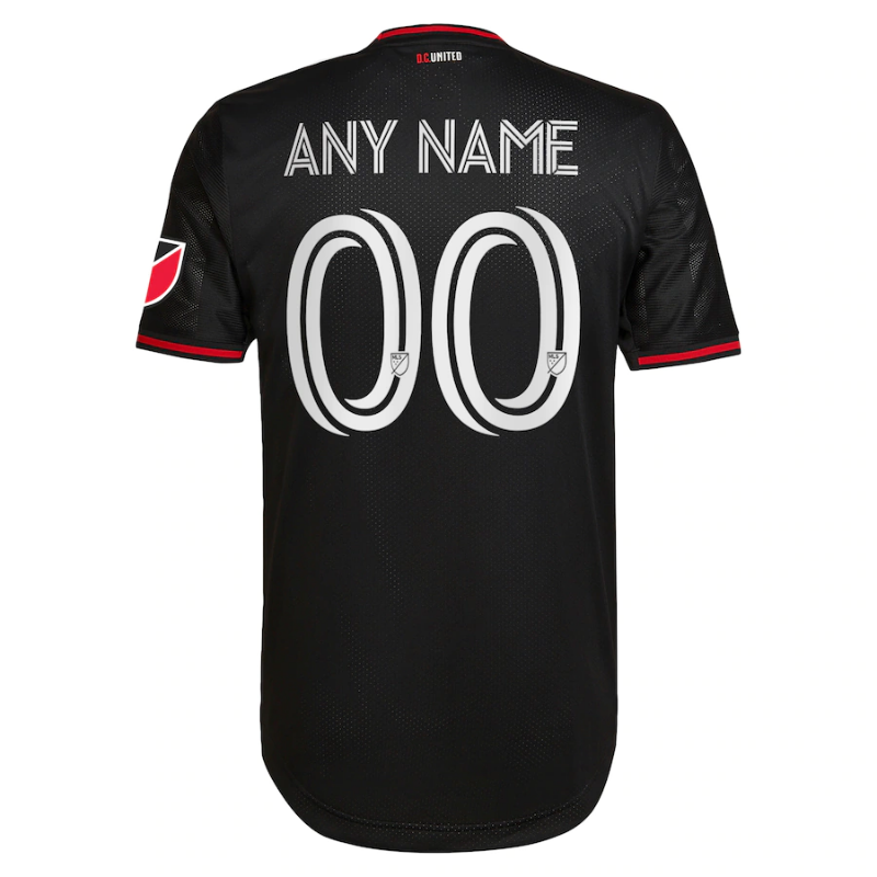 All Players D.C. United White 202122 Custom Jersey - Black