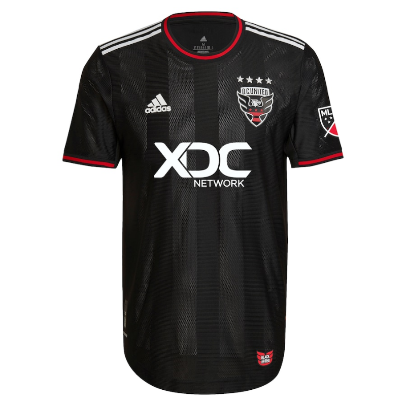 All Players D.C. United White 202122 Custom Jersey - Black