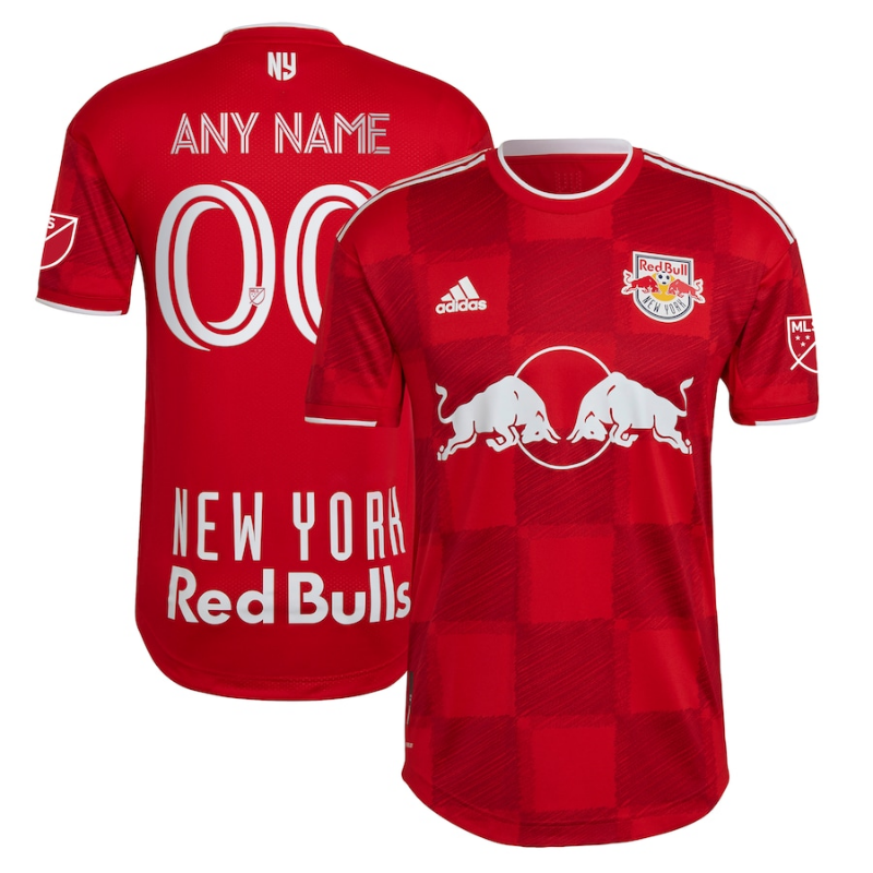 All Players New York Red Bulls 2022 Custom Jersey - Red