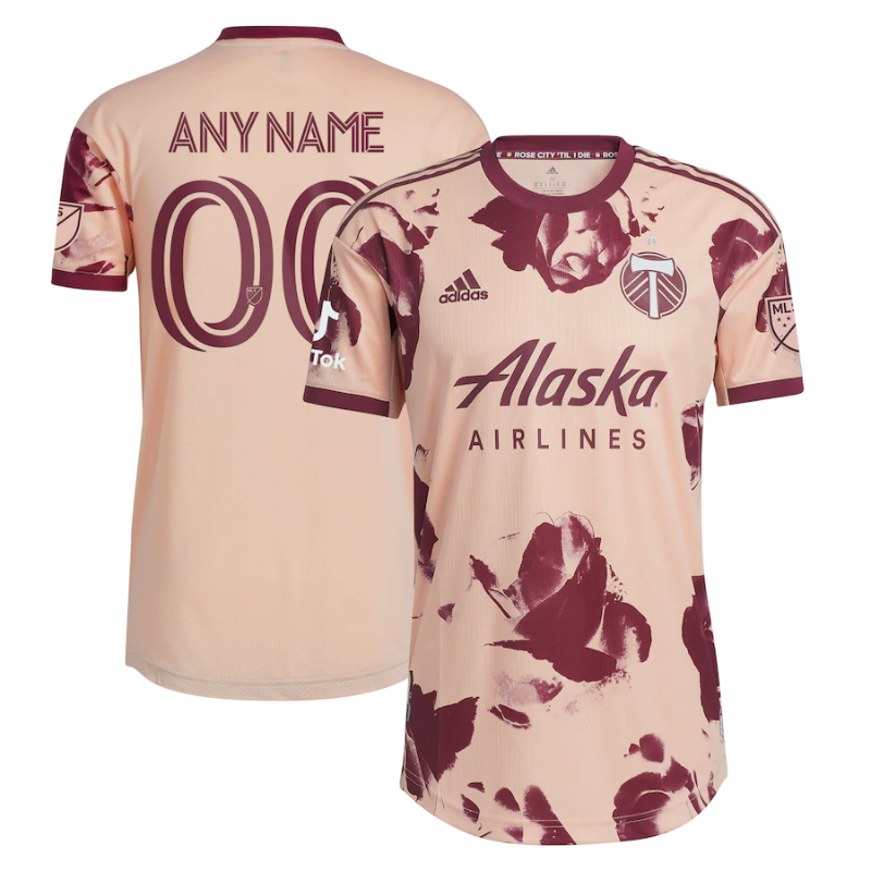 All Players Portland Timbers 2022 Custom Jersey - Pink