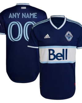 Vancouver Whitecaps FC 2022 Custom Jersey – Blue