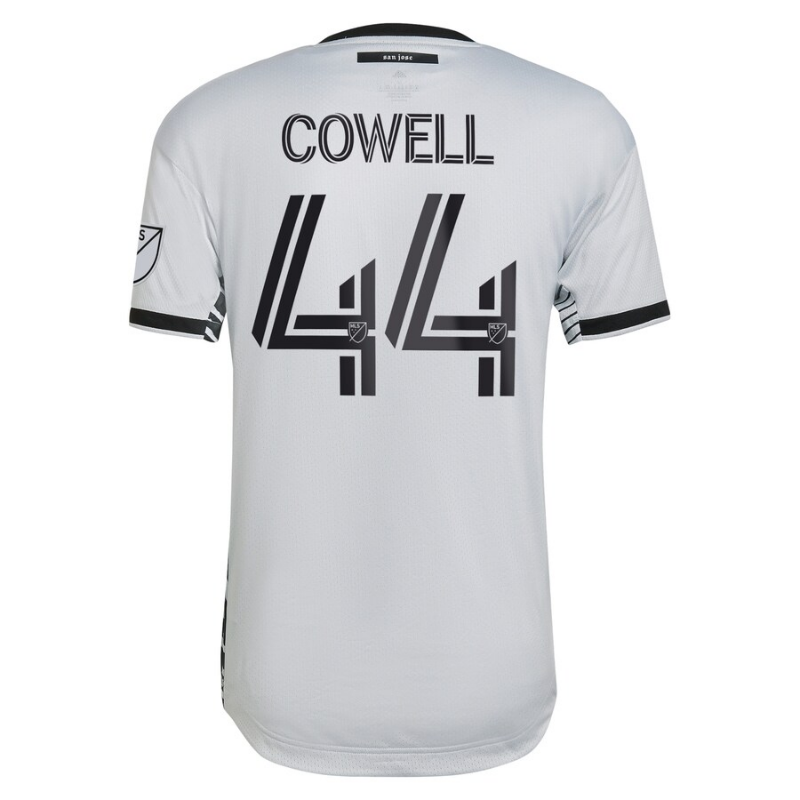 Cade Cowell San Jose Earthquakes 2022 The Creator Kit Player Jersey - Gray