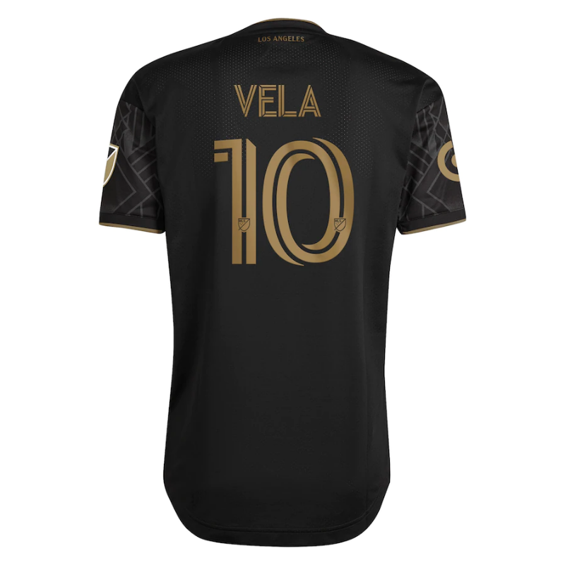 Carlos Vela LAFC 2022 5 Year Anniversary Kit Player Jersey - Black