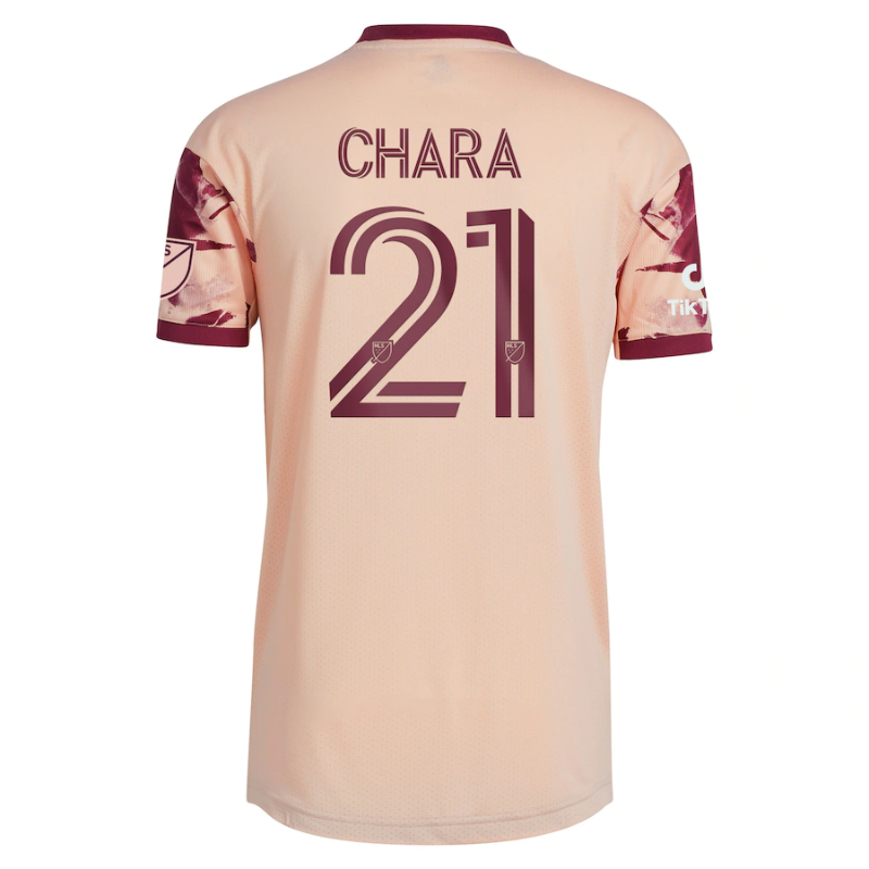 Diego Chara Portland Timbers 2022 Heritage Rose Kit Player Jersey - Pink