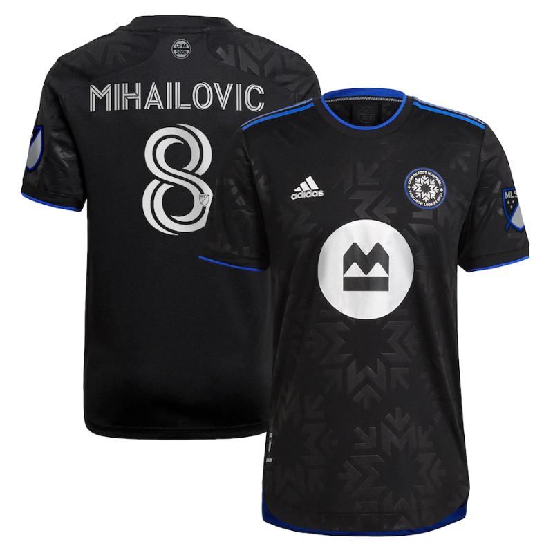 Djordje Mihailovic CF Montréal Primary Player Jersey - Black