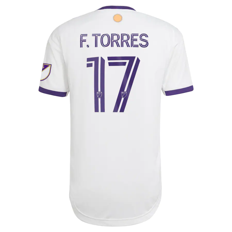 Facundo Torres Orlando City SC 2022 The Sunshine Kit Player Jersey - White