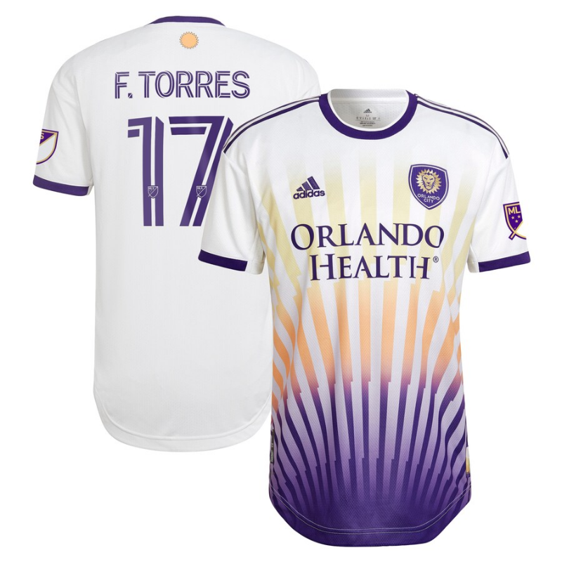 Facundo Torres Orlando City SC 2022 The Sunshine Kit Player Jersey - White