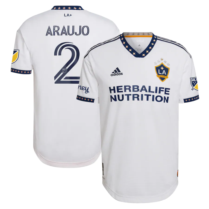 Julian Araujo LA Galaxy 2022 City of Dreams Kit Player Jersey - White