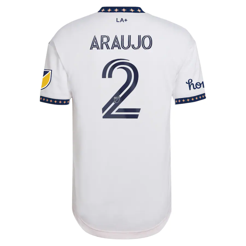 Julian Araujo LA Galaxy 2022 City of Dreams Kit Player Jersey - White