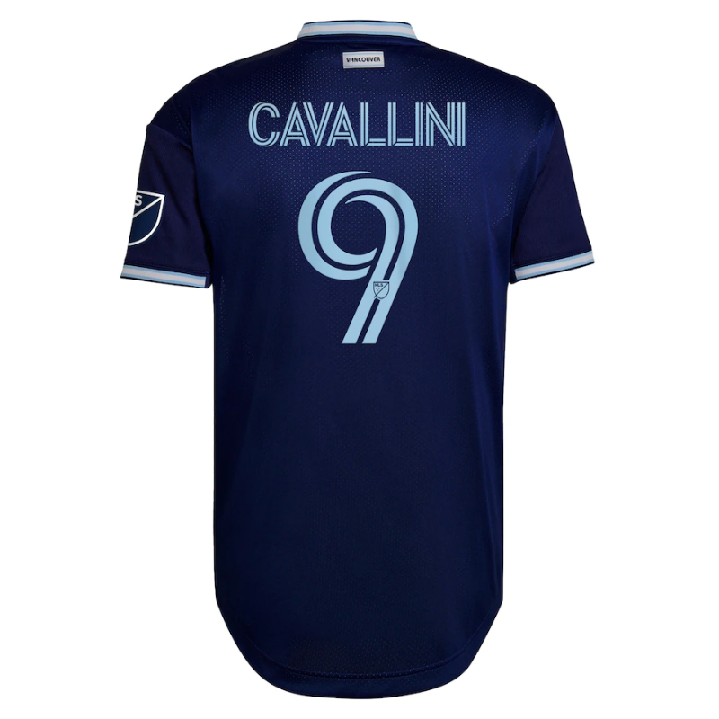 Lucas Cavallini Vancouver Whitecaps FC 2022 The Hoop x This City Player Jersey - Blue