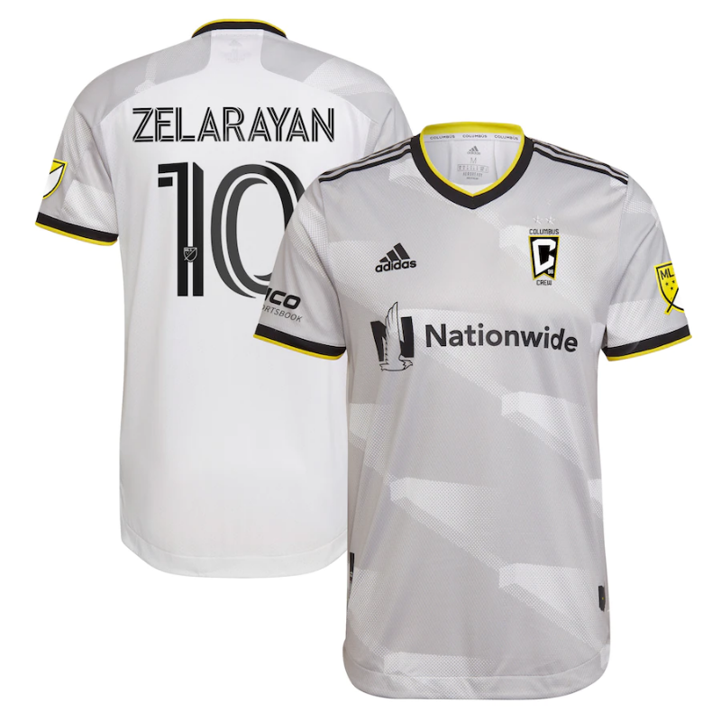 Lucas Zelarayan Columbus Crew 2022 Secondary Player Jersey - White