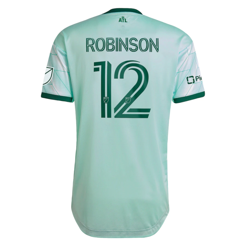 Miles Robinson Atlanta United FC 2022 The Forest Kit Player Jersey - Green