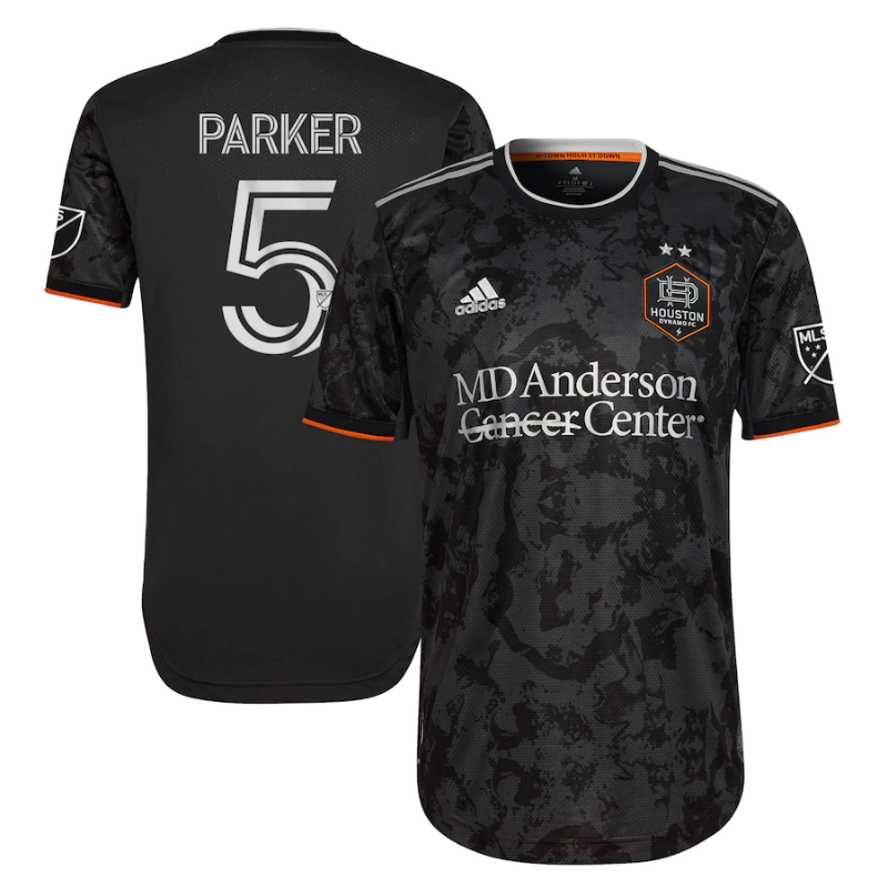 Tim Parker Houston Dynamo FC 2022 The Bayou City Player Jersey - Black