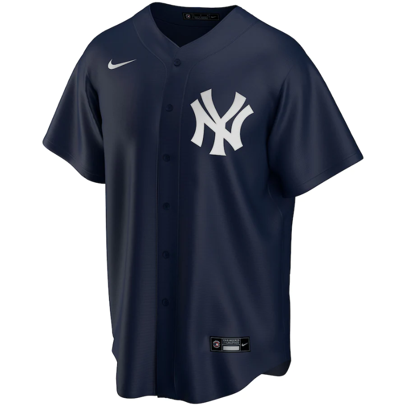 All Genders New York Yankees Navy Custom Jersey