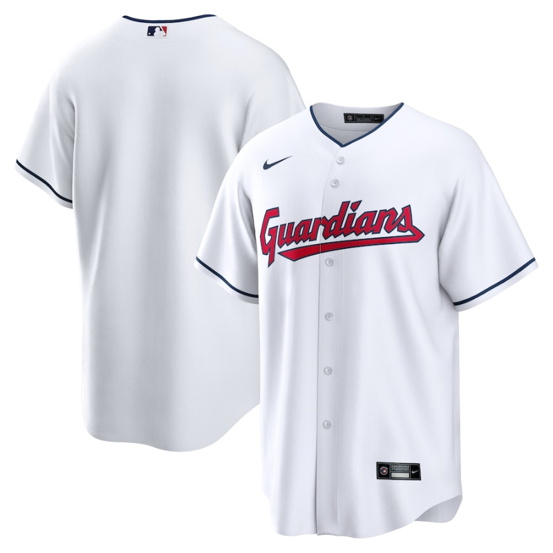 All Players Cleveland Guardians Custom Jersey - White