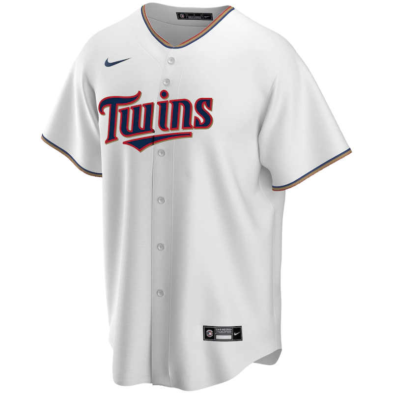 All Players Minnesota Twins White Home Custom Jersey