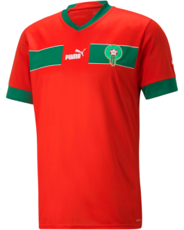 Morocco National Team Home Qatar World Cup 2022 Custom Jersey