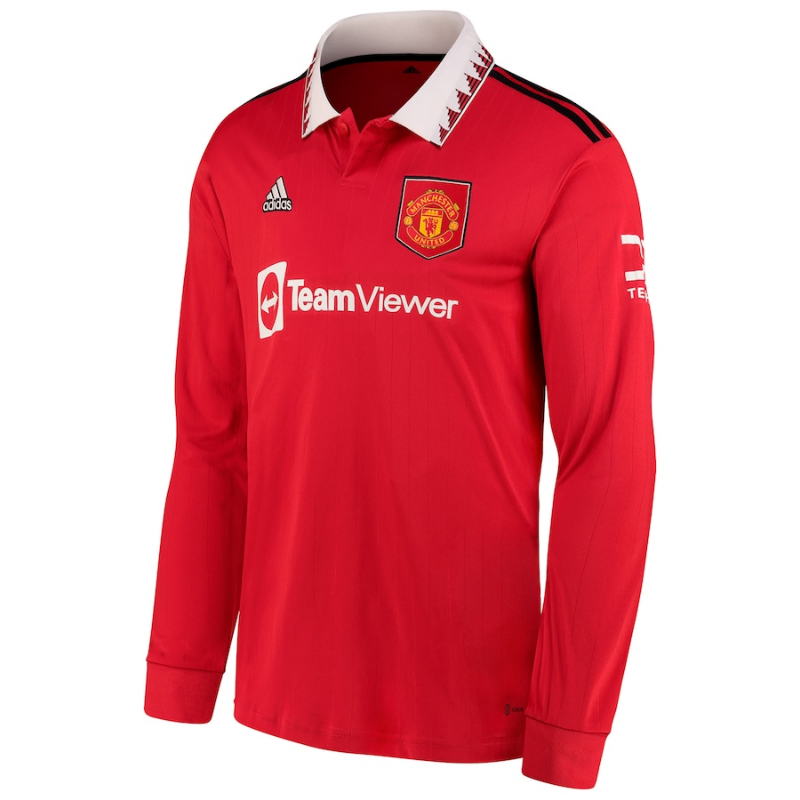 All Players Manchester United Shirt Long Sleeve 202223 Home Custom Jersey