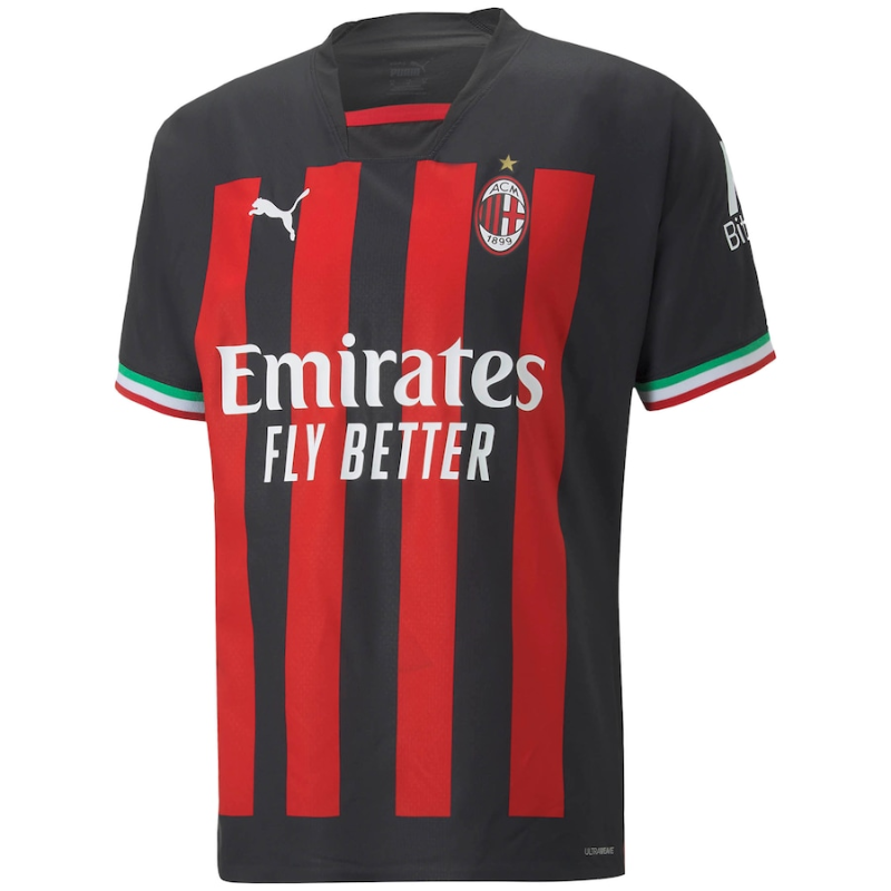 All Players AC Milan Home Shirt 2022-23 Custom Jersey - All Genders