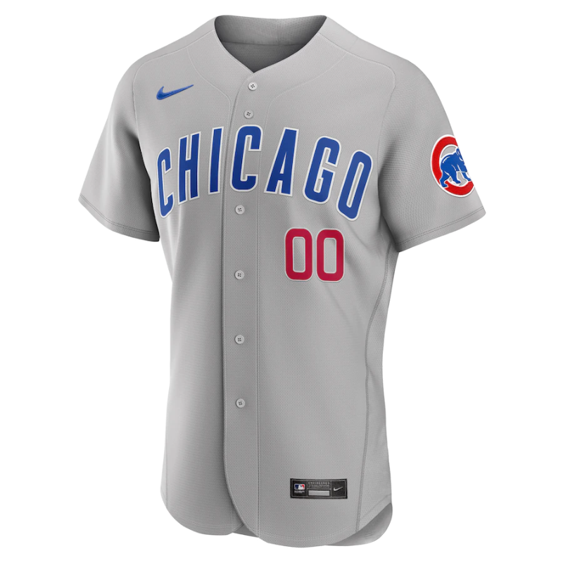 All Players Chicago Cubs Gray Custom Jersey